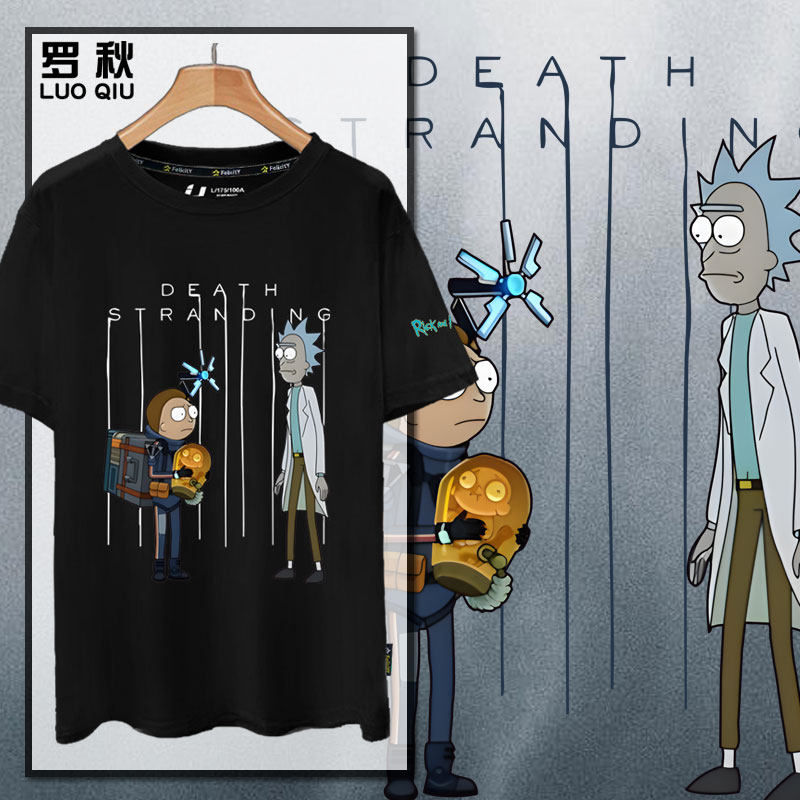 瑞克和莫蒂联名死亡搁浅T恤