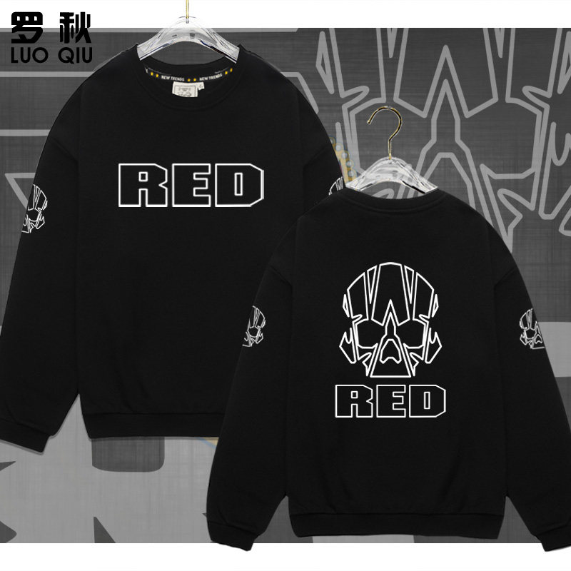 red epic摄像师相机同款24色校色卡圆领卫衣男女长袖上衣服可定制