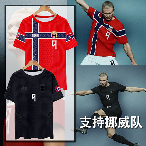 2026世界杯挪威队服球衣速干T恤