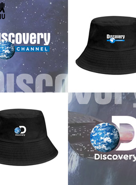 探索频道Discovery大象探索同款国家地理渔夫帽子男女盆帽防晒帽