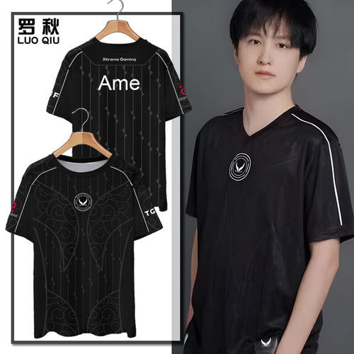 XG战队服Ti14同款比赛服速干T恤