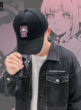 NEKO电子音乐手游泡芙ROBO世界Cytus2周边鸭舌帽男女防晒棒球帽子