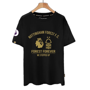 诺丁汉森林队服足球迷服短袖t恤衫男女学生200克纯棉半袖休闲衣服