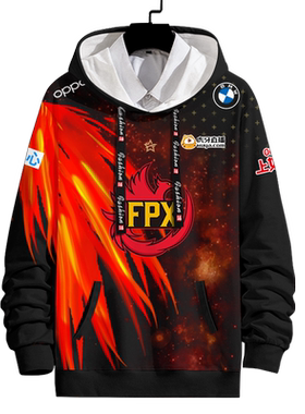 fpx战队新款nuguri连帽男女联盟