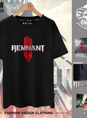 遗迹2挑战者Remnant猎人游戏周边短袖t恤衫男女纯棉半袖体恤衣服