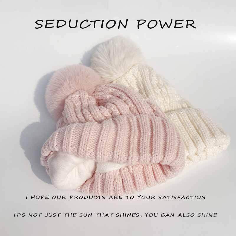 冬天加绒帽子女生百搭毛球加厚针织帽户外骑行保暖防寒护耳毛线帽,服饰配件/皮带/帽子/围巾,帽子,淘宝优惠券,粉丝福利购,淘宝优惠卷