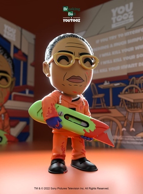 GUMO炸鸡叔老板古斯 绝命毒师风骚律师手办 RR Breaking Bad Gus