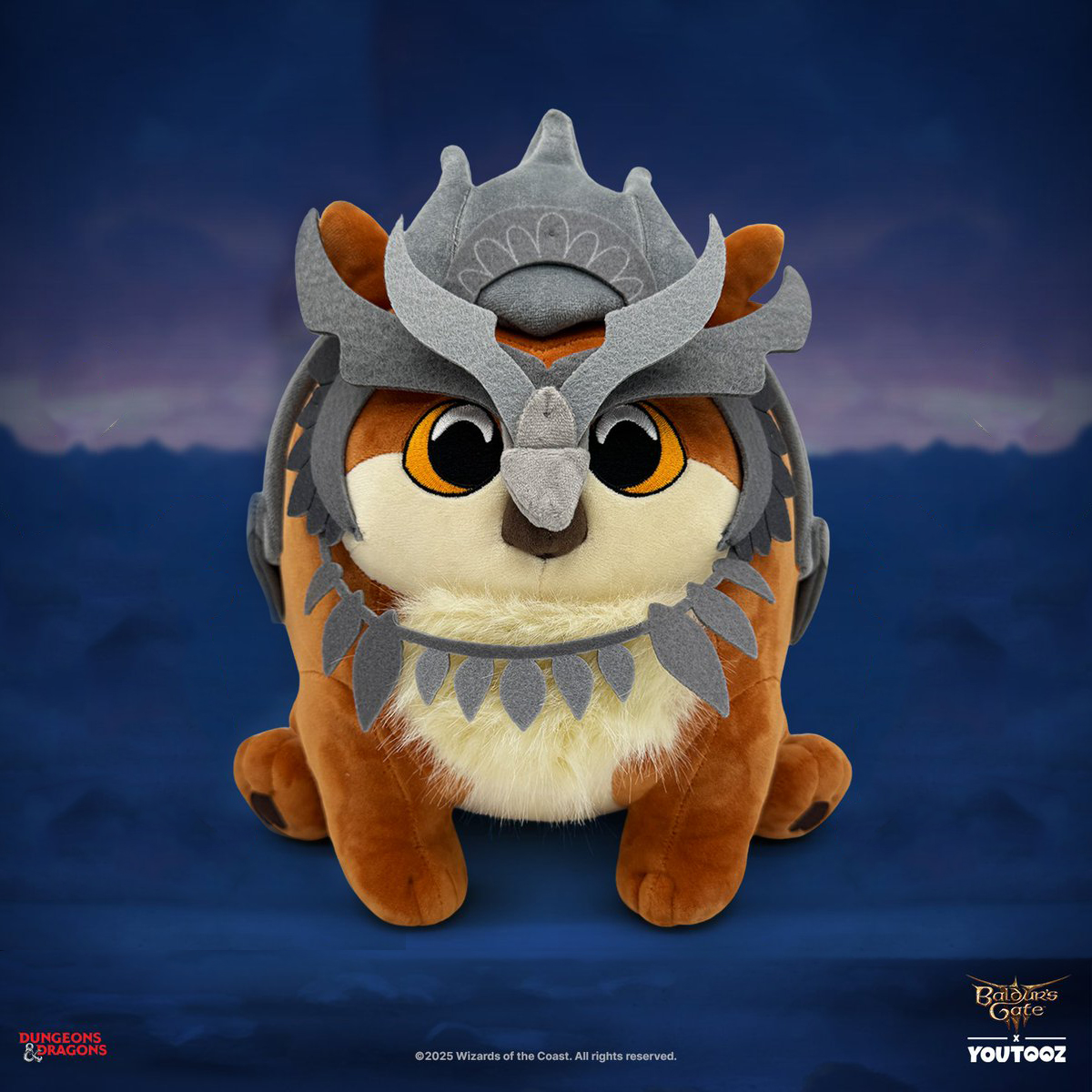 GUMO 博德之门 玩偶毛绒周边 RR Baldur’s Gate Armored Owlbear