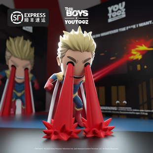 GUMO黑袍纠察队美剧漫画英雄周边手办 THE BOYS RR 镭射祖国人2款