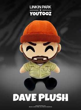 顺丰Gumo Dave 23cm 林肯公园摇滚乐队正版毛绒玩偶 Linkin Park
