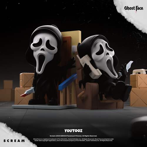 GUMO惊声尖叫美国电影正版彩盒手办Ghost Face Scream Lights Out