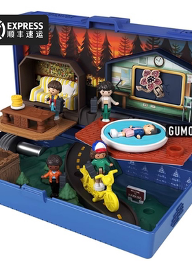 GUMO怪奇物语Stranger Things对讲机礼盒Polly Pocket正版波利盒