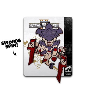 Warhammer 正版 限量 Warrior Tyranid 战锤游戏 GUMO 徽章胸针