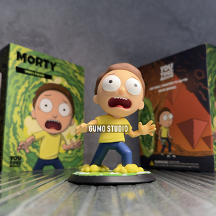 顺丰现货！GUMO 莫蒂款 瑞克和莫蒂 正版周边彩盒手办公仔 RR