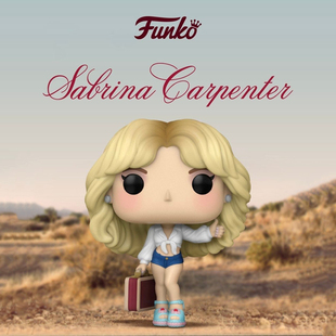 顺丰GUMO匠妹手办送Funko保护壳 Sabrina Carpenter Manchild 501