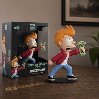 现货 Take My Money Fry Youtooz 潮玩手办 正版 Futurama