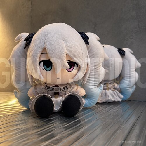 官周包邮Gumo 白Miku 25点 23cm 初音未来 缤纷舞台 无人世界玩偶