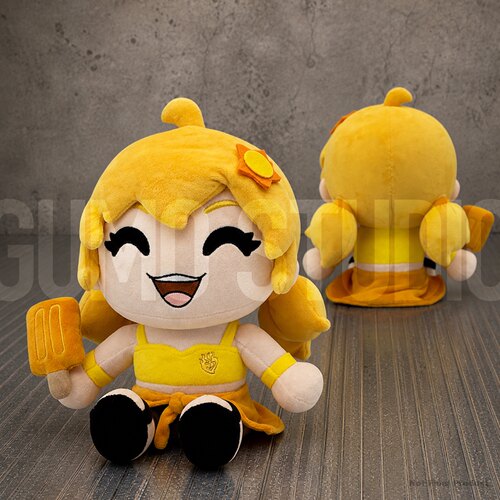官周包邮Gumo Summer Yang 23cm 限量款 毛绒玩偶 RWBY 红白黑黄
