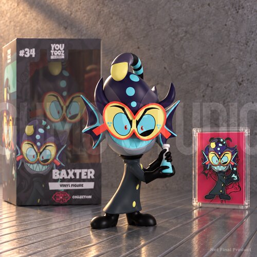 限量包邮 限定徽章Gumo Baxter 地狱客栈 手办公仔 Hazbin Hotel