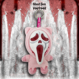 正版 Cute 惊声尖叫 Face GUMO Ghost 毛绒挂件 美国电影 Scream