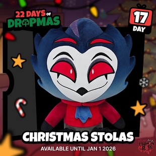 限时极恶老大毛绒玩偶圣诞官方谷公仔 23cm 顺丰限量Gumo Stolas