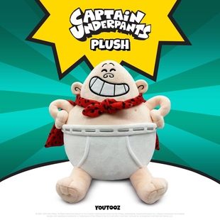 GUMO内裤队长 戴夫皮尔奇 动画正版玩偶 Captain Underpants 23cm