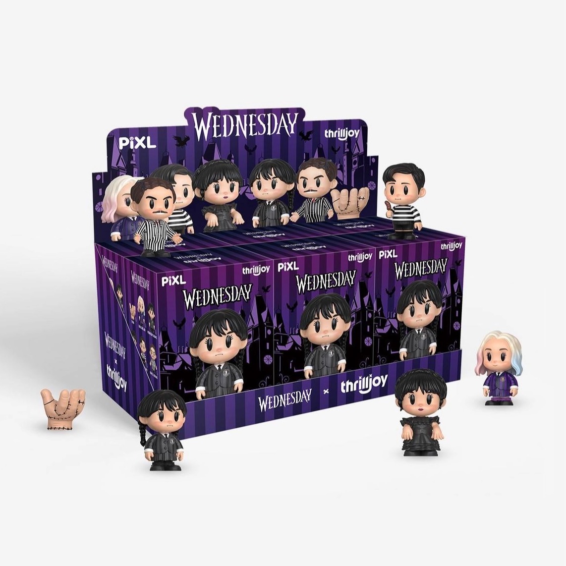 顺丰 GUMO 星期三 小手 狼女美剧 新品盲盒 正版玩偶 手办公仔