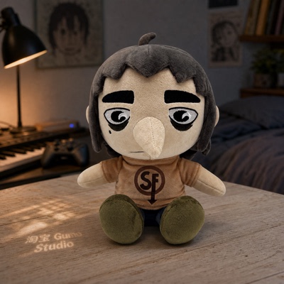 现货 Larry 拉里 Sally Face 俏皮脸 毛绒玩具 正版玩偶 Youtooz