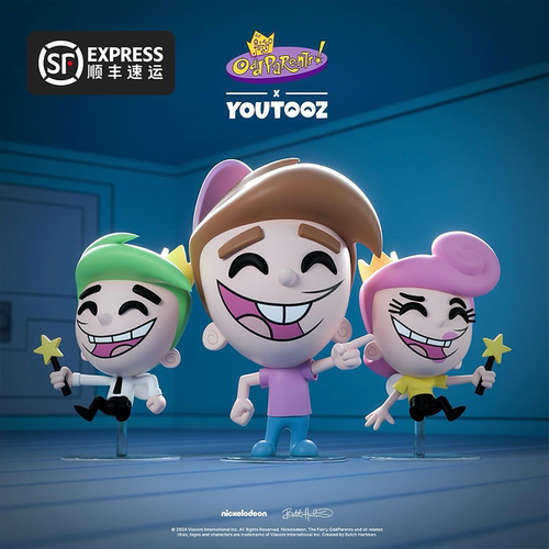 GUMO代购趣怪守护仙Fairly OddParents正版周边手办公仔模型摆件