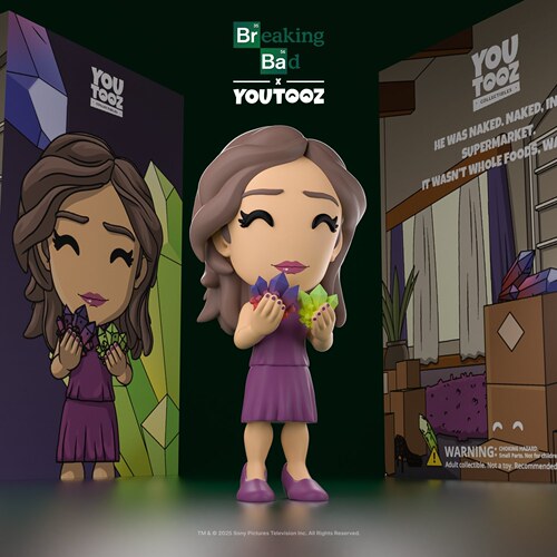 GUMO紫色玛丽 绝命毒师风骚律师正版周边手办徽章RR Breaking Bad