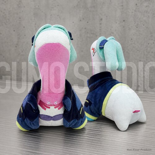 官周包邮Gumo Rebecca 23cm Apex Cyberpunk 水怪联动 毛绒玩偶