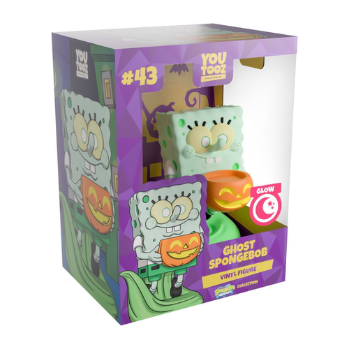 限量夜光官周包邮Gumo Ghost SpongeBob 海绵宝宝 玩偶公仔手办