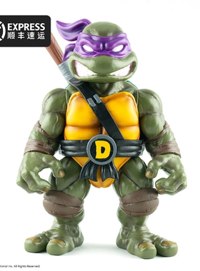 GUMO忍者神龟电影漫画周边紫色多纳泰罗 Donatello软胶公仔