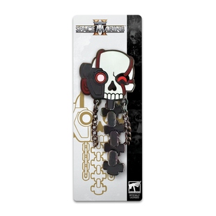 Warhammer 正版 限量 Skull Servo 战锤游戏 GUMO 珐琅徽章胸针