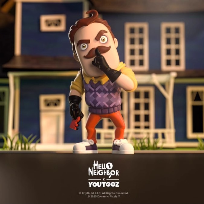 GUMO大反派你好邻居游戏周边手办 Hello Neighbor Mr. Peterson