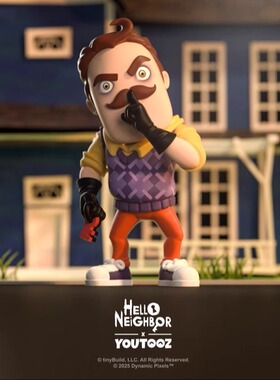 GUMO大反派你好邻居游戏周边手办 Hello Neighbor Mr. Peterson