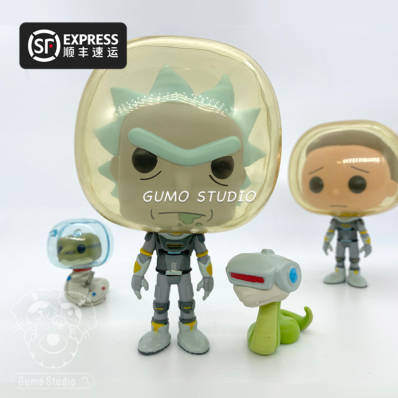 太空瑞克和蛇在途预定正版公仔