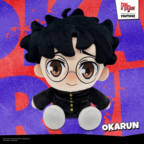 现货Okarun Plush 厄卡伦 胆大党 黑色校服 毛绒玩具 Youtooz正版