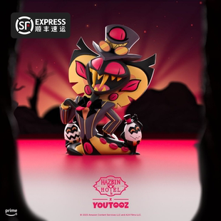 GUMO地狱客栈周边正版官谷公仔徽章 HAZBIN HOTEL Sir Pentious