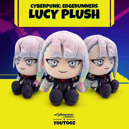 GUMO 露西坐娃 赛博朋克边缘行者 正版玩偶 Cyberpunk Lucy 23cm