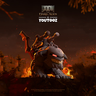 GUMO现货Serrat塞拉特龙Doom毁灭战士射击游戏正版周边手办徽章