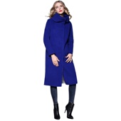 新款 奈昕定制 潮牌店纯色高领毛呢外套 Woolen coat冬季 25744 new