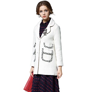 奈昕让您穿着好看个性化私人订制 96951 Woolen coat简约修身女装