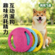 柴犬狗狗飞盘训狗专用玩具互动拉扯飞碟宠物小狗幼犬解闷神器益智