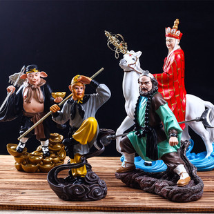 西游记师徒四人摆件孙悟空香炉猪八戒沙僧唐僧手办家居室内摆件