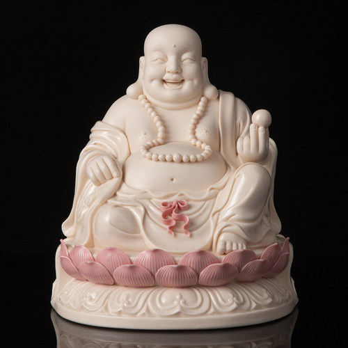 陶瓷弥勒佛招财吉祥供奉摆件