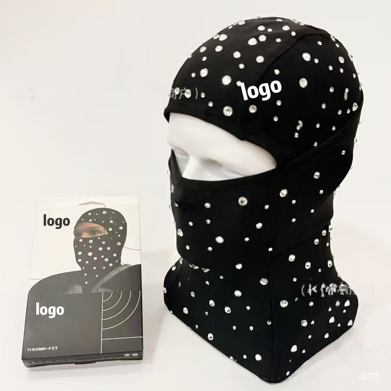 Pro 1:1 保暖防风滑雪面罩 橄榄球骑行 户外 高尔夫面罩 Ski Mask