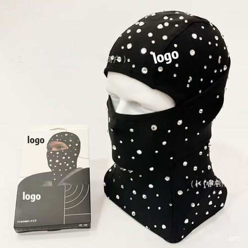 Pro 1:1 保暖防风滑雪面罩 橄榄球骑行 户外 高尔夫面罩 Ski Mask