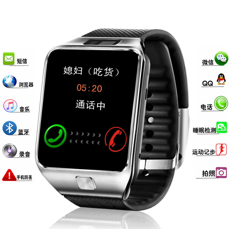 smart watch智能手表男女运动插卡机多功能拍照计步防水安卓定位|msdalam kategori peranti pintar, jam tangan pintar - dari Buy2taobao.com untuk memberikan perkhidmatan ejen Taobao profesional membeli