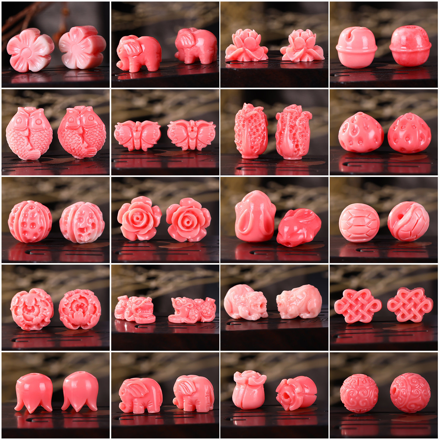 贝壳粉压制串珠饰品配件回纹珠莲花珠粉贝雕刻单珠diy手链隔珠子,饰品/流行首饰/时尚饰品新,其他DIY饰品配件,淘宝优惠券,粉丝福利购,淘宝优惠卷